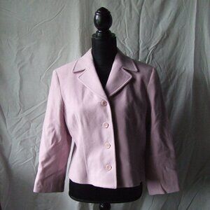 Louben blazer Braemar Petites pink plus size coquette girl jacket vintage 90s